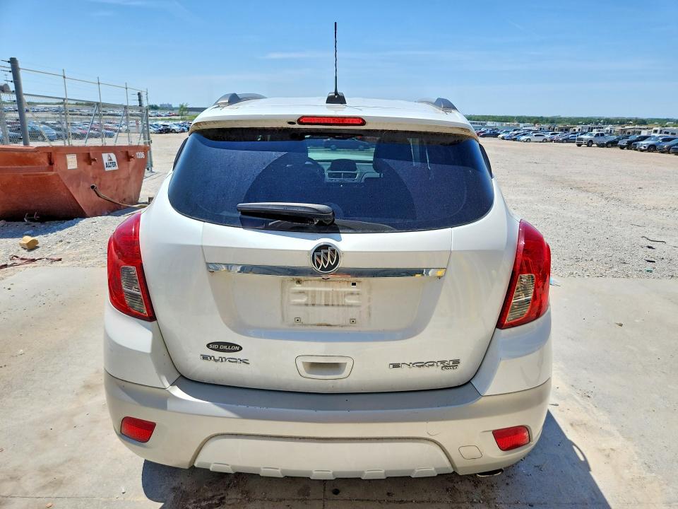2015 Buick Encore VIN KL4CJGSBXFB226071 COPART salvage auction — FRONT END, NE - CERT OF TITLE-SALVAGE, sold $2,100 on 2026-07-07 (photo 6)