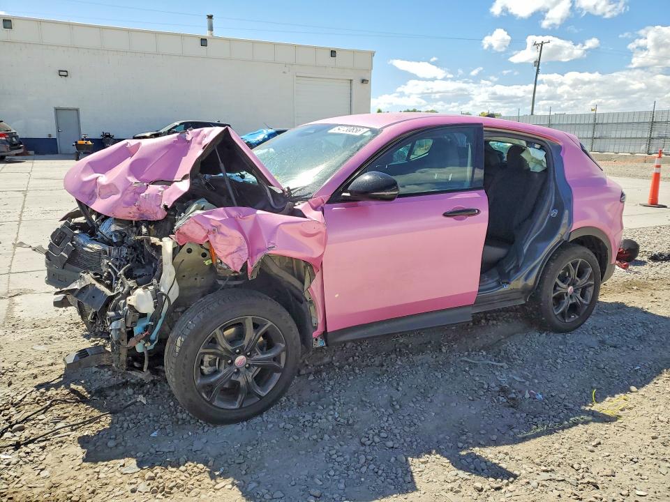 2023 Dodge Hornet VIN ZACNDFAN7P3A03075 COPART salvage auction — FRONT END, Ut - Salvage Certificate, sold $350 on 2026-08-17 (photo 1)