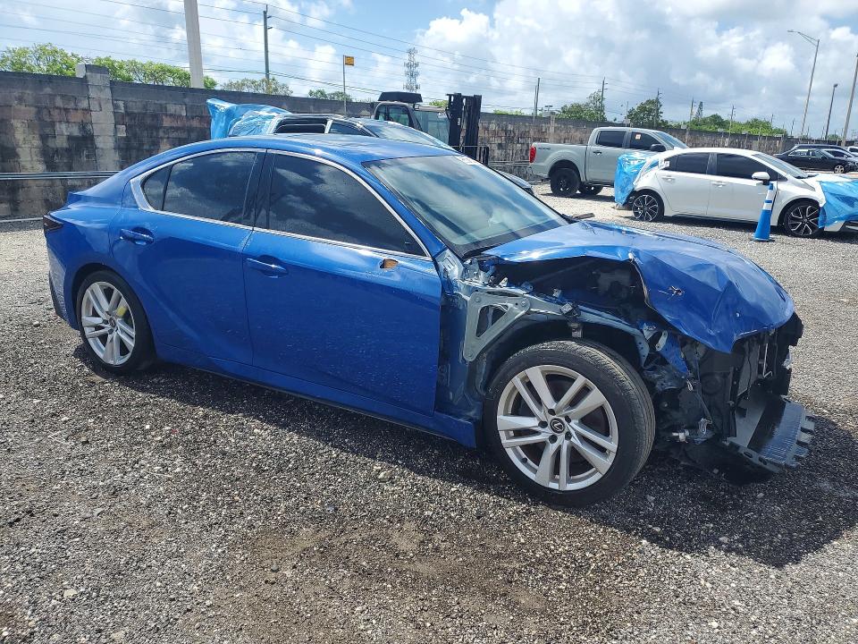 2024 Lexus Is VIN JTHCA1D29R5130143 COPART salvage auction — FRONT END, Fl - Certificate Of Title, sold $11,700 on 2026-07-29 (photo 4)