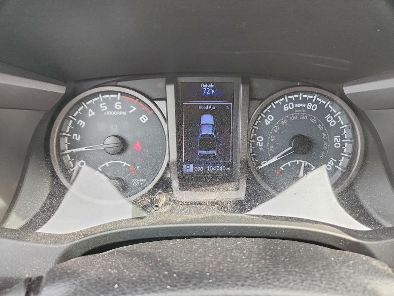 2016 Toyota Tacoma VIN 5TFDZ5BN5GX004432 COPART salvage auction — SIDE, In - Cert Of Title-Salvage Title, sold $300 on 2026-07-31 (photo 9)