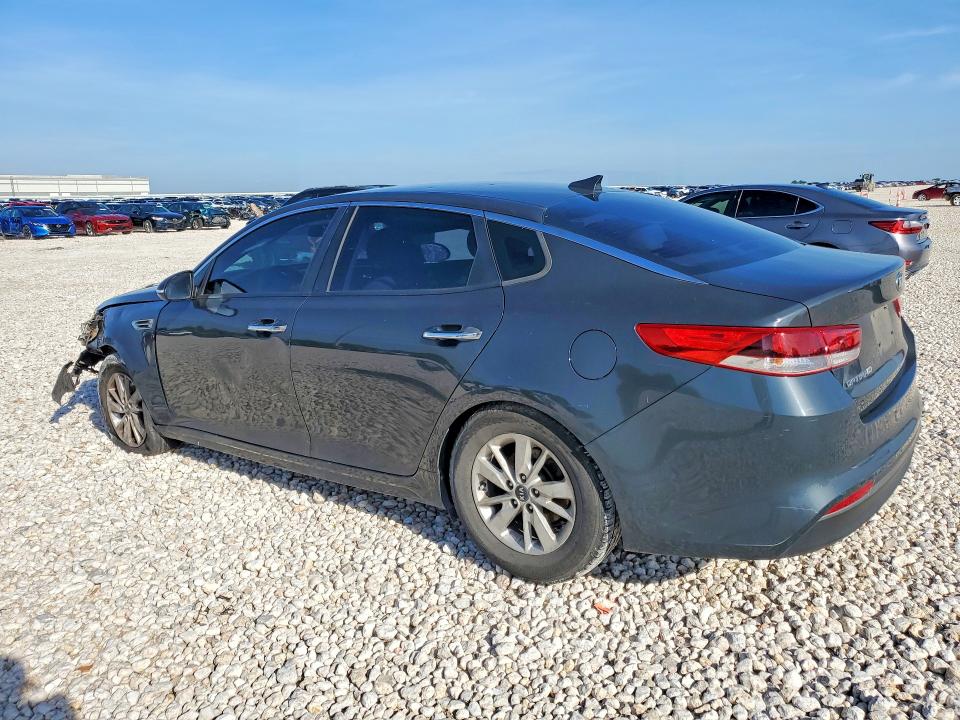 2016 Kia Optima VIN KNAGT4L30G5079487 COPART salvage auction — FRONT END, TX - SALVAGE VEHICLE TITLE, sold $675 on 2026-07-02 (photo 2)