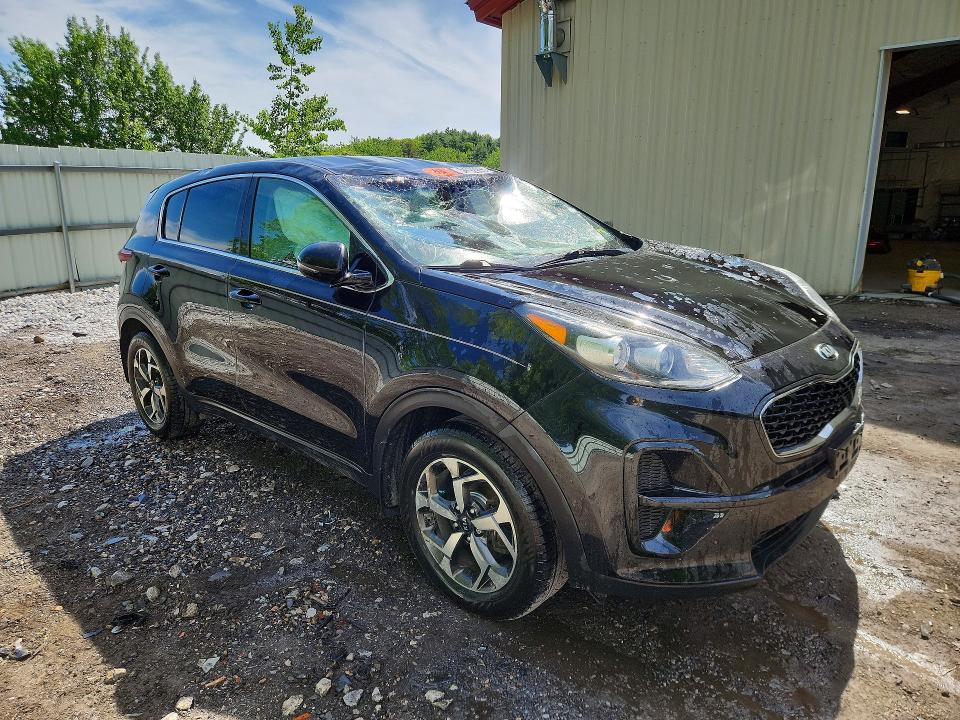2020 Kia Sportage VIN KNDPM3ACXL7713819 COPART salvage auction — ROLLOVER, Vt - Cert Of Title-Salvage Vehicle, sold $2,200 on 2026-07-13 (photo 4)