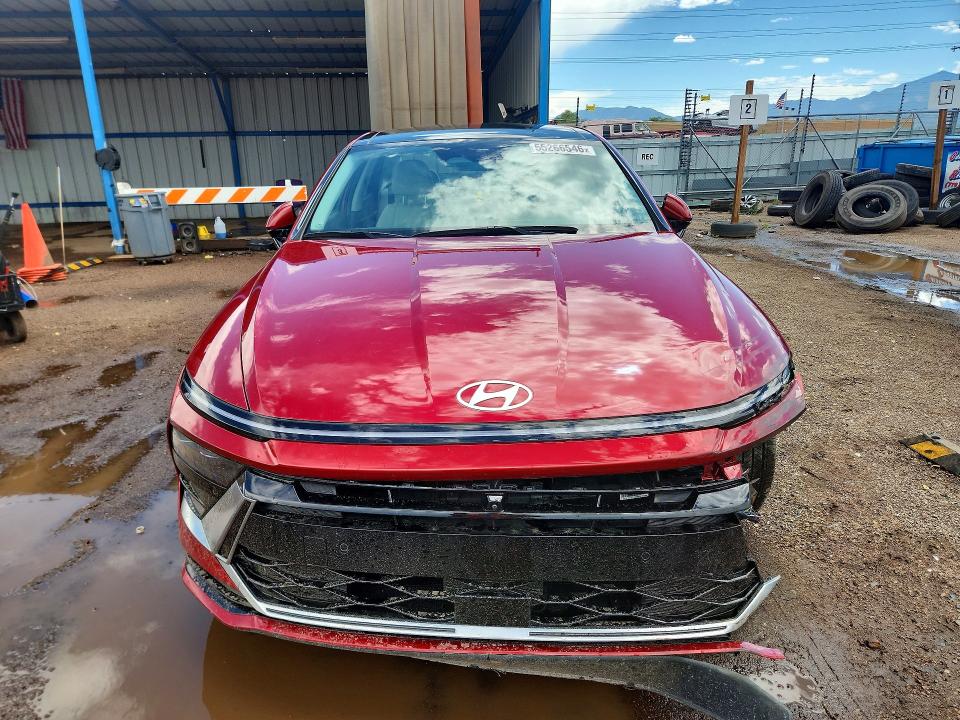 2024 Hyundai VIN KMHL54JJ2RA098299 COPART salvage auction — FRONT END, Co - Salvage Title, sold $12,500 on 2026-07-27 (photo 5)