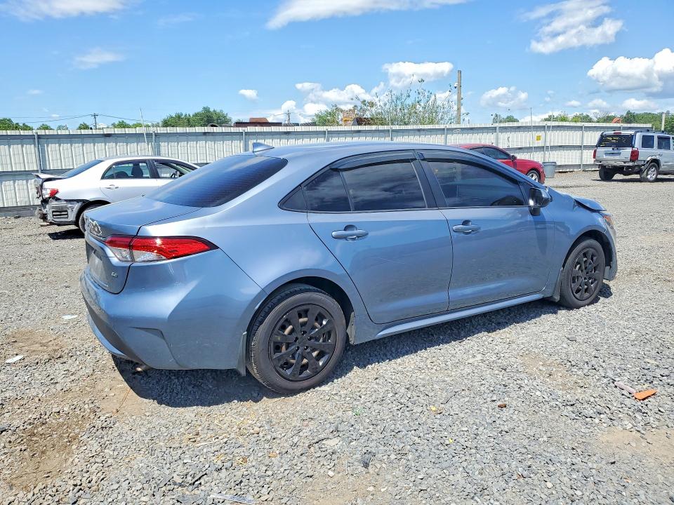2020 Toyota Corolla VIN JTDEPRAE2LJ099256 COPART salvage auction — FRONT END, Nj - Cert Of Title-Salvage, sold $3,950 on 2026-07-31 (photo 3)
