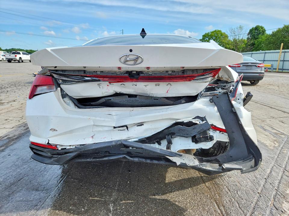 2023 Hyundai Elantra VIN 5NPLM4AG2PH103695 COPART salvage auction — REAR END, La - Cert Of Title-Salvage, sold $3,150 on 2026-07-02 (photo 6)