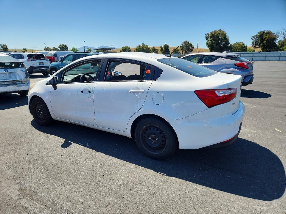 2017 Kia Rio VIN KNADM4A33H6112268 COPART salvage auction — VANDALISM, Salvage Title, sold $250 on 2026-07-22 (photo 2)