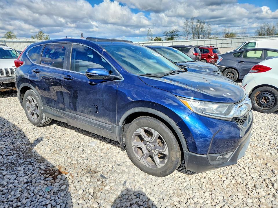 2018 Honda Cr-v VIN 7FARW1H85JE052964 COPART salvage auction — REAR END, MI - CERT OF TITLE-SALVAGE VEHICLE, sold $6,300 on 2026-07-02 (photo 4)