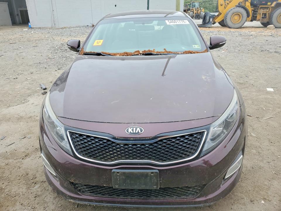 2015 Kia Optima VIN 5XXGM4A77FG468109 COPART salvage auction — MECHANICAL, Va - Certificate Of Title, sold $1,050 on 2026-07-09 (photo 5)