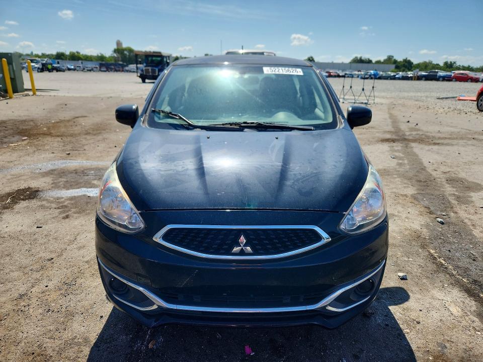 2019 Mitsubishi Mirage VIN ML32A3HJ6KH016361 COPART salvage auction — REAR END, FL, sold $2,200 on 2026-07-15 (photo 5)