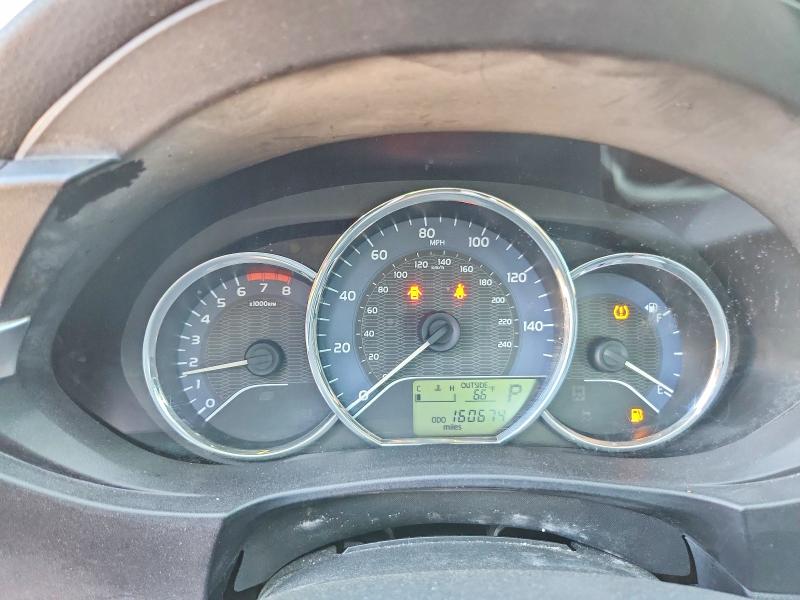 2014 Toyota Corolla VIN 5YFBURHE7EP055835 COPART salvage auction — FRONT END, Il - Salvage Certificate, sold $2,150 on 2026-07-07 (photo 9)