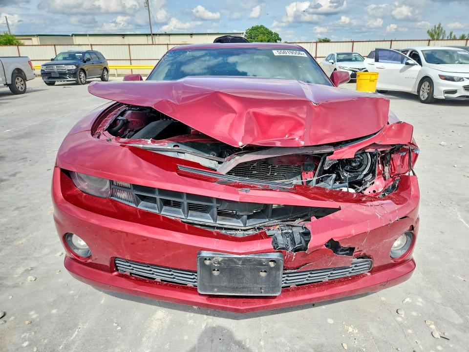 2011 Chevrolet Camaro VIN 2G1FK1EJ6B9171266 COPART salvage auction — FRONT END, Tx - Salvage Vehicle Title, sold $7,200 on 2026-07-18 (photo 5)