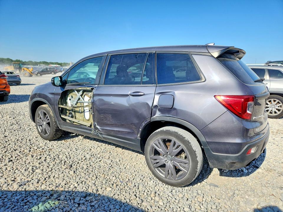 2021 Honda Passport VIN 5FNYF8H56MB009776 COPART salvage auction — SIDE, Mi - Scrap Certificate Of Title, sold $4,750 on 2026-07-02 (photo 2)