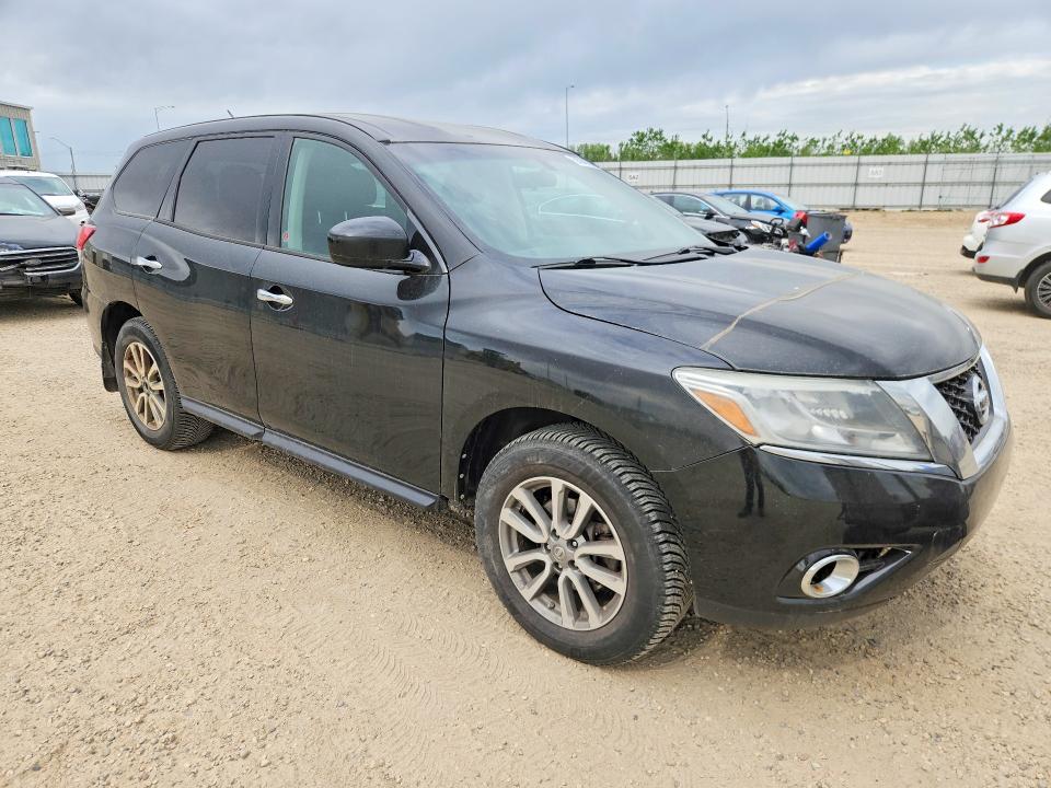 2013 Nissan Pathfinder VIN 5N1AR2MM1DC656954 COPART salvage auction — FRONT END, Ab - Bos - Active, sold $2,050 on 2026-07-09 (photo 4)