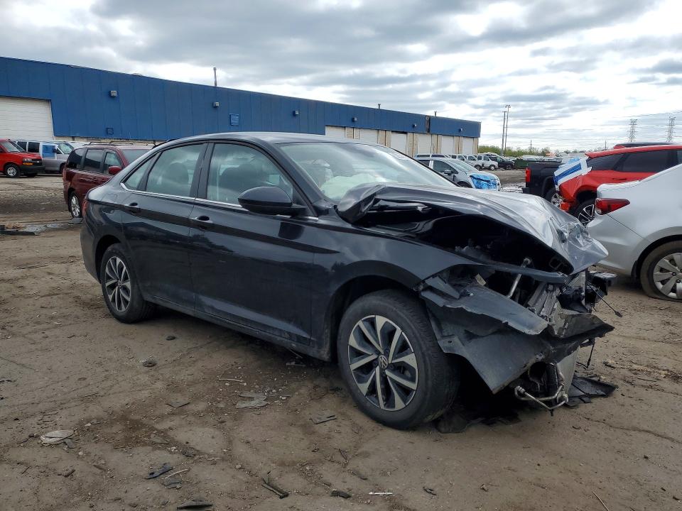 2024 Volkswagen Jetta VIN 3VW5M7BU1RM030893 COPART salvage auction — FRONT END, Fl - Certificate Of Destruction, sold $1,600 on 2026-07-09 (photo 4)