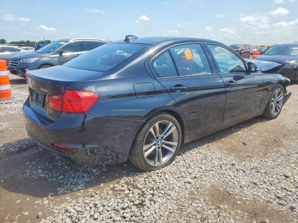 2013 BMW 3er VIN WBA3B3C5XDF542772 COPART salvage auction — FRONT END, Tx - Salvage Vehicle Title, sold $500 on 2026-07-20 (photo 3)
