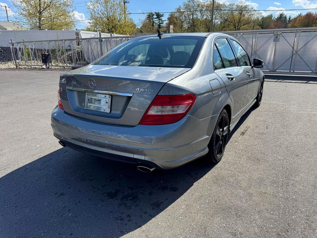 2010 Mercedes-Benz C-Class VIN WDDGF8BB7AF451845 COPART salvage auction — Minor Dent/Scratches, MA - CERTIFICATE OF TITLE, sold $1,700 on 2026-07-01 (photo 3)