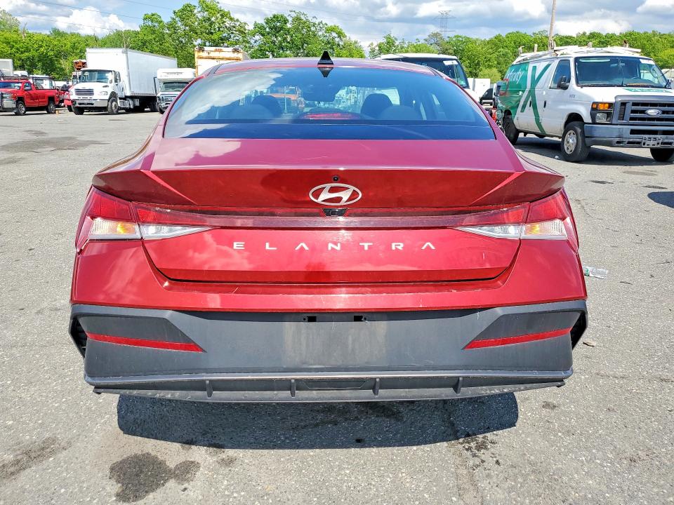 2024 Hyundai Elantra VIN KMHLM4DG7RU673580 COPART salvage auction — SIDE, Fl - Cert Of Title Slvg Rebuildable, sold $2,050 on 2026-07-27 (photo 6)