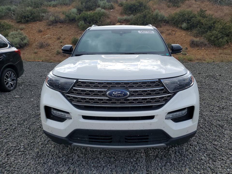 2022 Ford Explorer VIN 1FM5K8LC8NGC04513 COPART salvage auction — HAIL, Ks - Cert Of Title-Salvage, sold $21,800 on 2026-07-09 (photo 5)