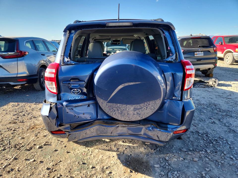 2012 Toyota Rav 4 VIN 2T3DK4DV4CW066995 COPART salvage auction — REAR END, Ut - Salvage Certificate, sold $2,000 on 2026-07-02 (photo 6)