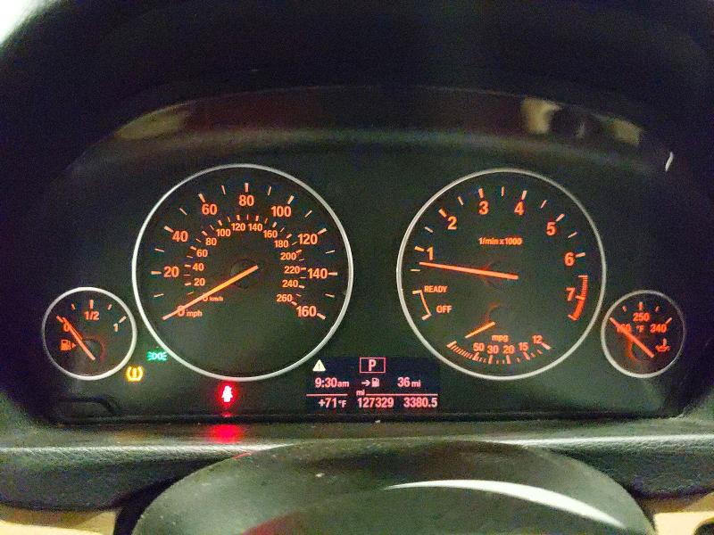 2014 BMW 3er VIN WBA3B5C58EF599744 COPART salvage auction — HAIL, Mn - Cert Of Title-Prior Salvage, sold $2,700 on 2026-07-13 (photo 9)