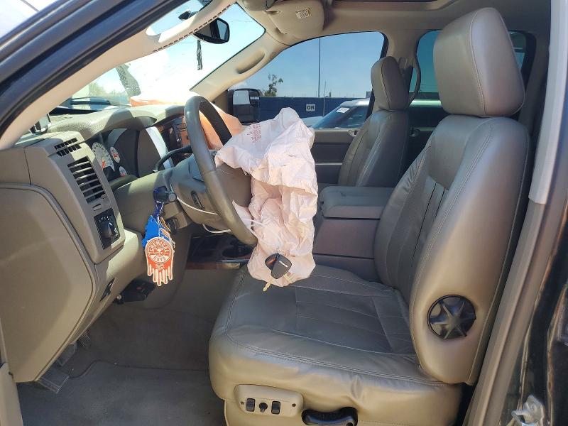 2009 Dodge Ram VIN 3D7KS28L89G551143 COPART salvage auction — FRONT END, Tx - Salvage Vehicle Title, sold $12,000 on 2026-07-17 (photo 7)