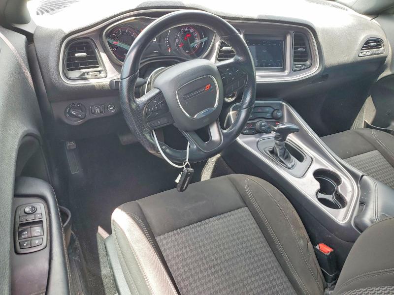 2021 Dodge Challenger VIN 2C3CDZAG9MH573664 COPART salvage auction — HAIL, Tx - Certificate Of Title, sold $6,600 on 2026-07-29 (photo 8)