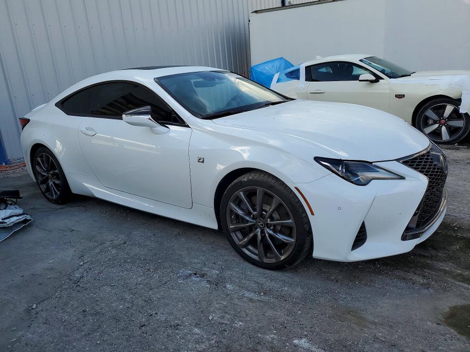 2021 Lexus Rc VIN JTHGA5BC7M5011505 COPART salvage auction — SIDE, FL, sold $8,300 on 2026-08-14 (photo 4)