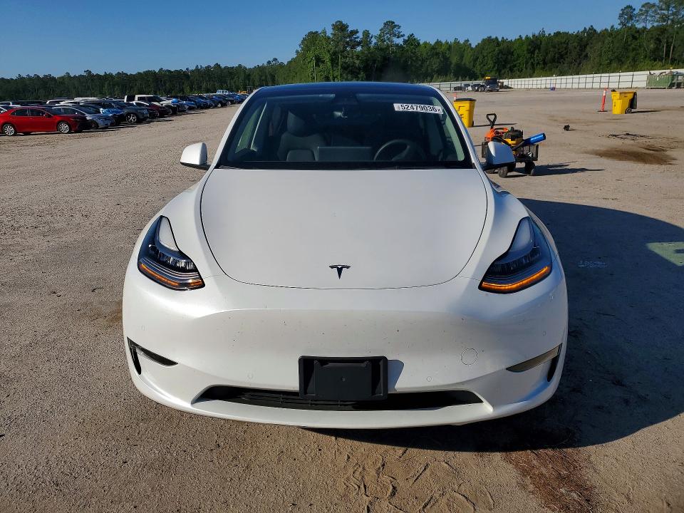 2021 Tesla Model y VIN 5YJYGDEE9MF285668 COPART salvage auction — REAR END, Sc - Cert Of Title-Salvage, sold $10,500 on 2026-07-27 (photo 5)