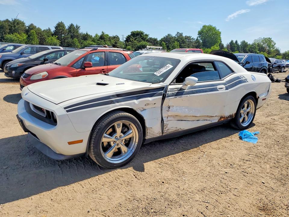 2010 Dodge Challenger VIN 2B3CJ5DT3AH174719 COPART salvage auction — SIDE, IL - SALVAGE CERTIFICATE, sold $2,100 on 2026-07-09 (photo 1)