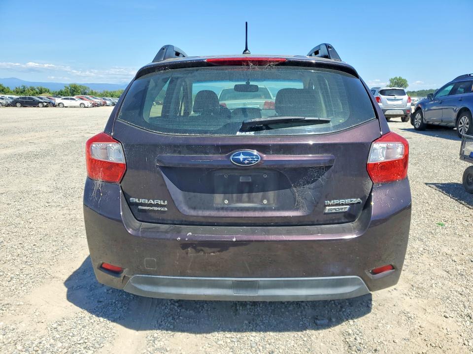 2013 Subaru Impreza VIN JF1GPAR63D2822508 COPART salvage auction — SIDE, CA - SALVAGE CERTIFICATE, sold $500 on 2026-07-10 (photo 6)