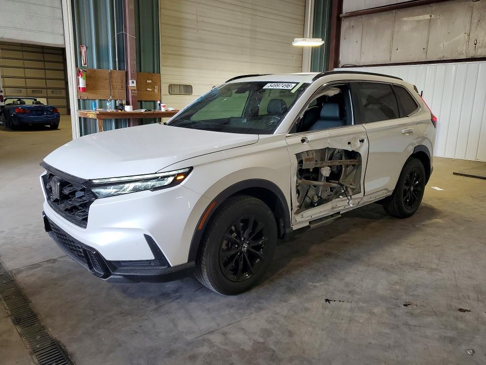 2024 Honda Cr-v VIN 7FARS6H81RE051346 COPART salvage auction — SIDE, IL - SALVAGE CERTIFICATE, sold $750 on 2026-07-22 (photo 1)