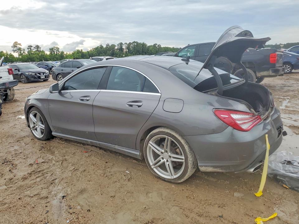 2015 Mercedes-benz Cla-class VIN WDDSJ4EB6FN189259 COPART salvage auction — REAR END, TX - SALVAGE VEHICLE TITLE, sold $2,250 on 2026-07-28 (photo 2)