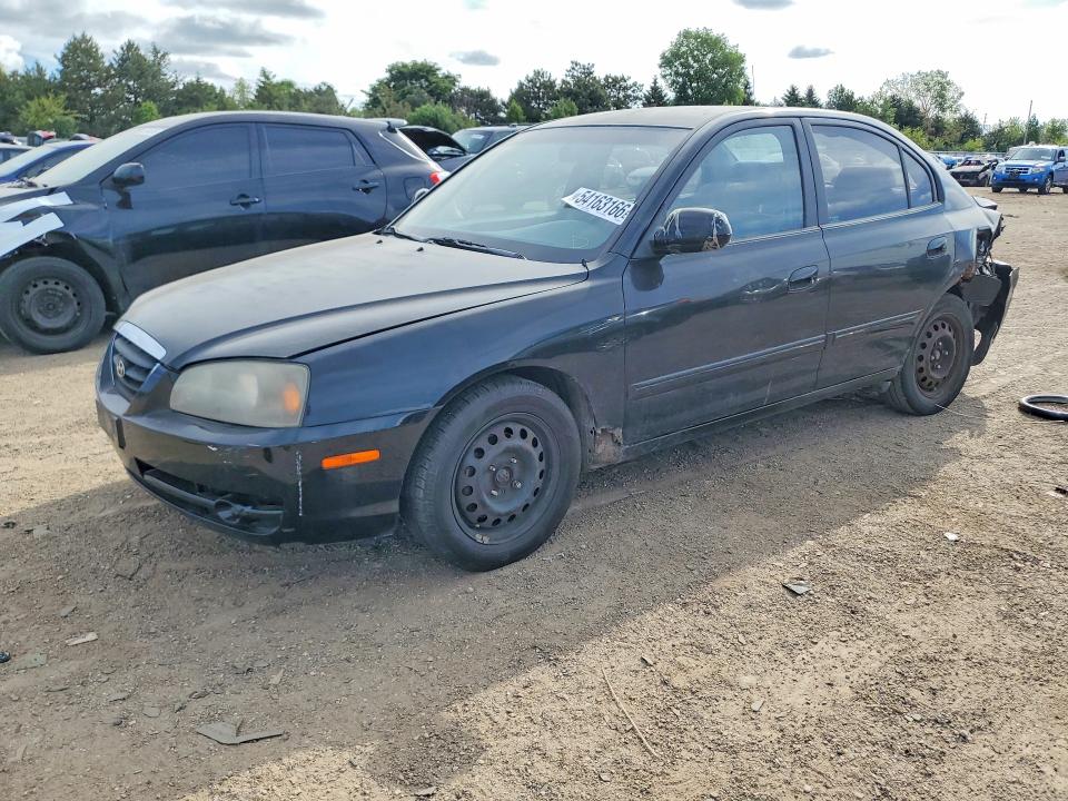 2006 Hyundai Elantra VIN KMHDN46D96U365553 COPART salvage auction — REAR END, Il - Salvage Certificate, sold $250 on 2026-07-02 (photo 1)