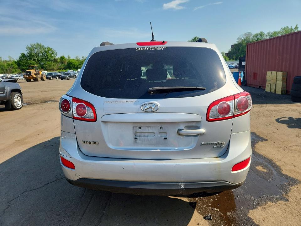 2010 Hyundai Santa fe VIN 5NMSGDAB6AH416566 COPART salvage auction — FRONT END, CT - CERT OF TITLE-SALVAGE, sold $900 on 2026-07-02 (photo 6)