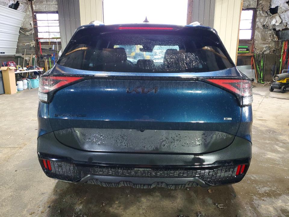2025 Kia Sportage VIN KNDPZDDH1S7275057 COPART salvage auction — FRONT END, Ny - Mv-907A Salvage Certificate, sold $2,600 on 2026-07-13 (photo 6)