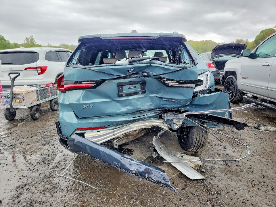 2024 BMW X1 VIN WBX73EF09R5Y38413 COPART salvage auction — REAR END, Ma - Cert Of Title-Salvage, sold $9,200 on 2026-07-08 (photo 6)