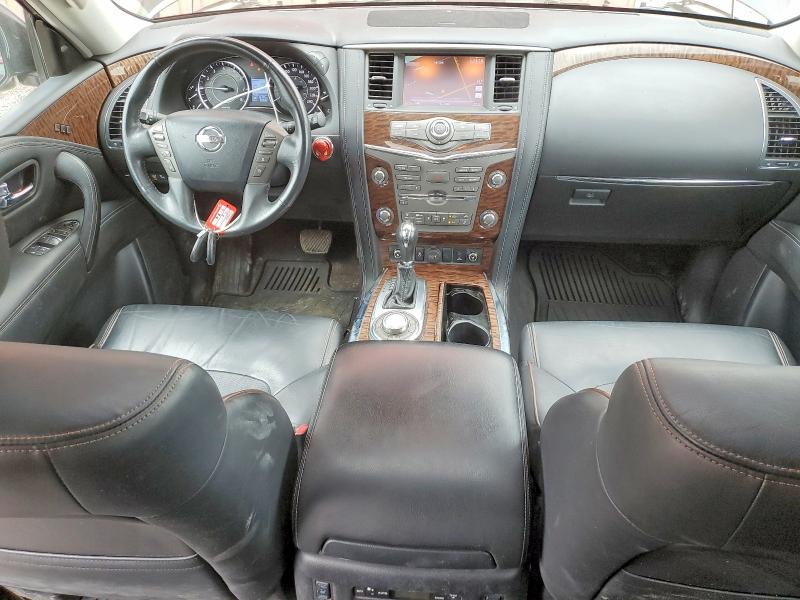 2017 Nissan Armada VIN JN8AY2NE7H9704821 COPART salvage auction — MECHANICAL, On - Permit No Brand - Unfit, sold $8,400 on 2026-07-14 (photo 8)
