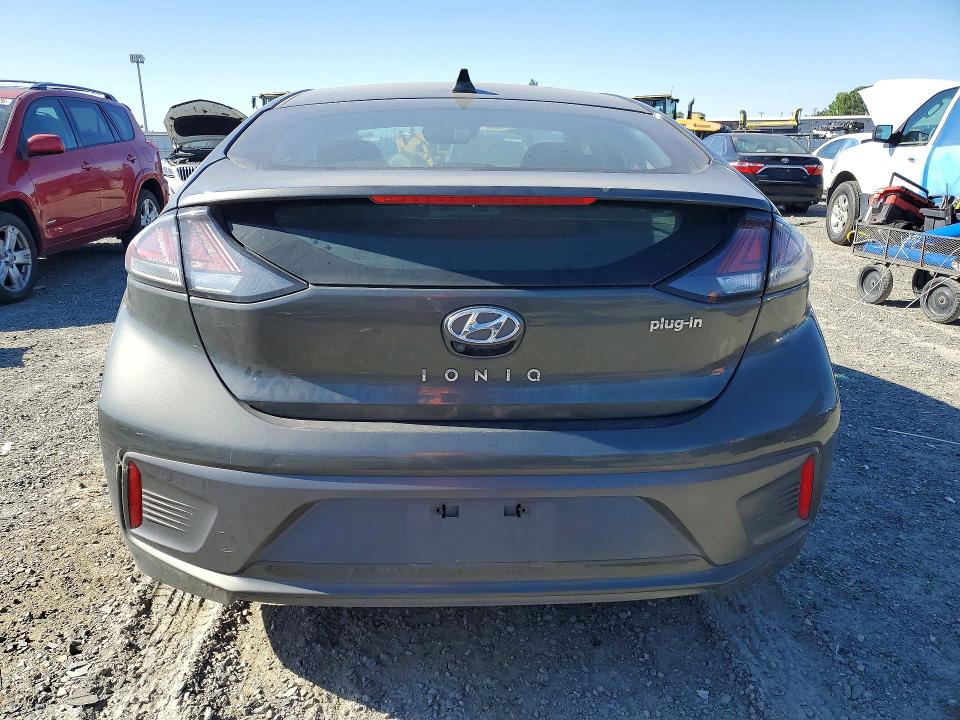 2022 Hyundai Ioniq VIN KMHC75LD9NU274183 COPART salvage auction — FRONT END, Ca - Salvage Certificate, sold $3,350 on 2026-07-07 (photo 6)