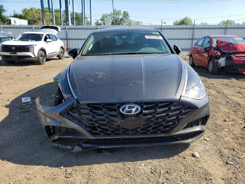 2021 Hyundai Sonata VIN 5NPEJ4J24MH118037 COPART salvage auction — FRONT END, Il - Salvage Certificate, sold $5,300 on 2026-07-31 (photo 5)
