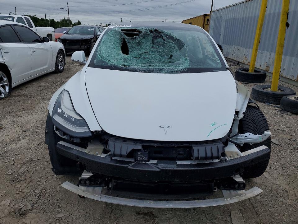 2020 Tesla VIN 5YJ3E1EB8LF512187 COPART salvage auction — FRONT END, In - Cert Of Title-Salvage Title, sold $150 on 2026-07-24 (photo 5)