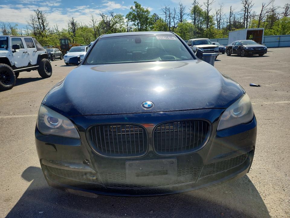 2012 BMW 7 series VIN WBAKC6C55CDX99486 COPART salvage auction — MINOR DENT/SCRATCHES, Oh - Certificate Of Title, sold $1,450 on 2026-07-15 (photo 5)