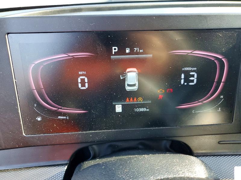 2023 Kia Sportage VIN KNDPU3AF7P7035062 COPART salvage auction — FRONT END, Fl - Certificate Of Destruction, sold $5,300 on 2026-07-31 (photo 9)