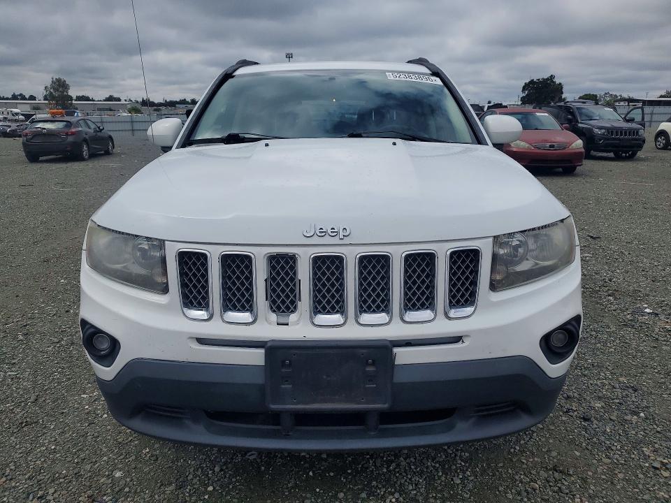 2016 Jeep Compass VIN 1C4NJDEB1GD617110 COPART salvage auction — REAR END, Ca - Salvage Certificate, sold $675 on 2026-07-02 (photo 5)