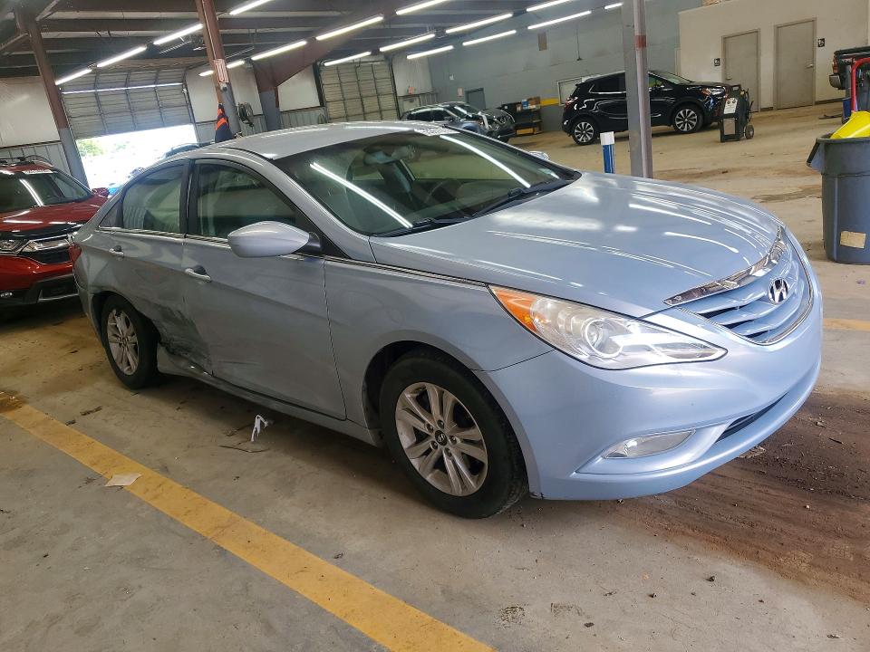 2013 Hyundai Sonata VIN 5NPEB4ACXDH548726 COPART salvage auction — SIDE, Nc - Salvage Certificate Of Title, sold $175 on 2026-07-22 (photo 4)