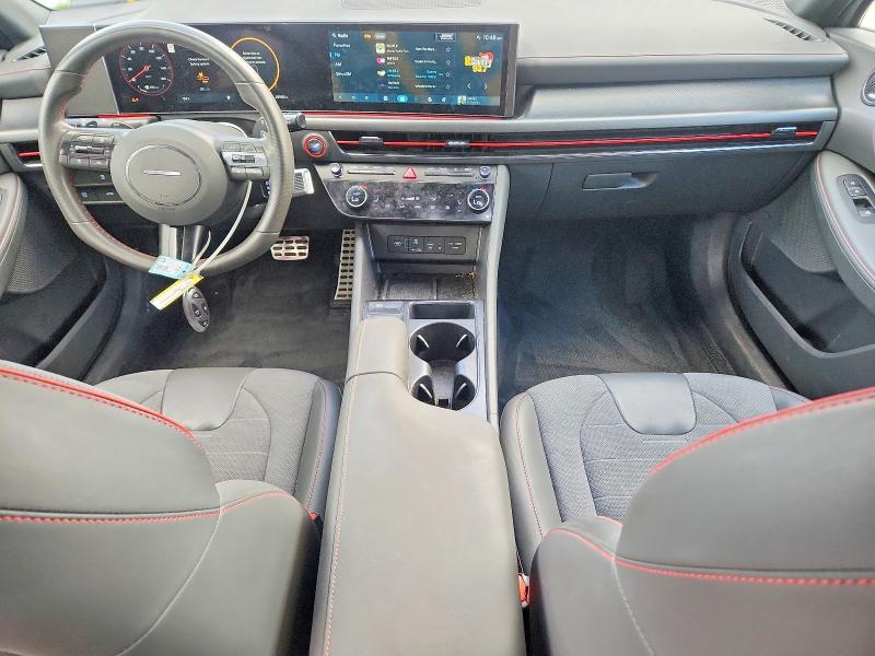 2024 Hyundai Sonata VIN KMHL54JC9RA373913 COPART salvage auction — FRONT END, Fl - Certificate Of Destruction, sold $6,900 on 2026-07-14 (photo 8)