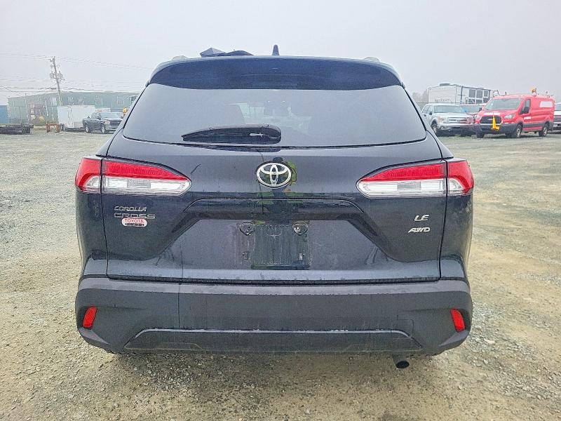 2024 Toyota Corolla cross VIN 7MUBAABG5RV087528 COPART salvage auction — SIDE, NS - SALVAGE TITLE, sold $7,600 on 2026-07-23 (photo 6)