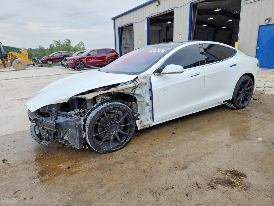 2019 Tesla Model s VIN 5YJSA1E29KF340659 COPART salvage auction — FRONT END, Il - Salvage Certificate, sold $9,300 on 2026-07-29 (photo 1)