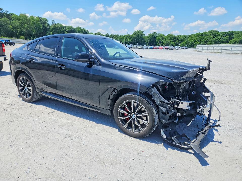 2022 BMW X6 VIN 5UXCY6C0XN9J04226 COPART salvage auction — FRONT END, Nc - Salvage Certificate Of Title, sold $1,100 on 2026-07-29 (photo 4)