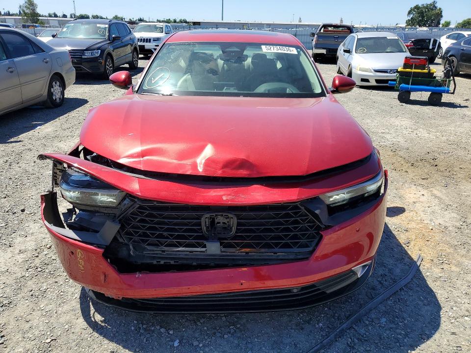 2024 Honda Accord VIN 1HGCY2F83RA041679 COPART salvage auction — FRONT END, Ca - Salvage Certificate, sold $7,500 on 2026-07-02 (photo 5)