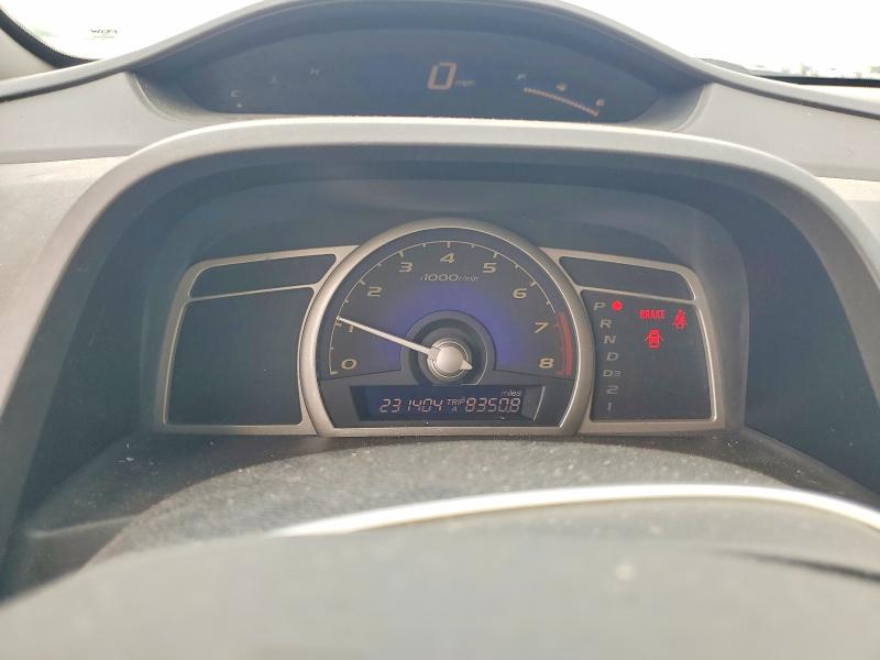2008 Honda Civic VIN 1HGFA165X8L034054 COPART salvage auction — REAR END, Tx - Salvage Vehicle Title, sold $800 on 2026-07-02 (photo 9)